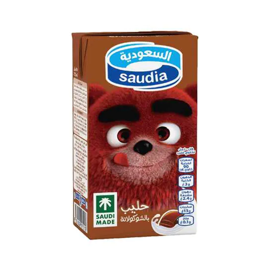 حليب مطعمات السعوديه 125مل شوكولاته