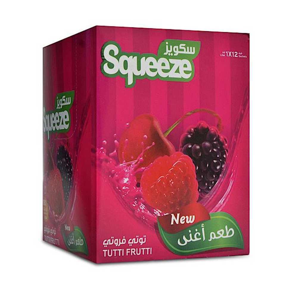عصير سكويز  توتي فروتي