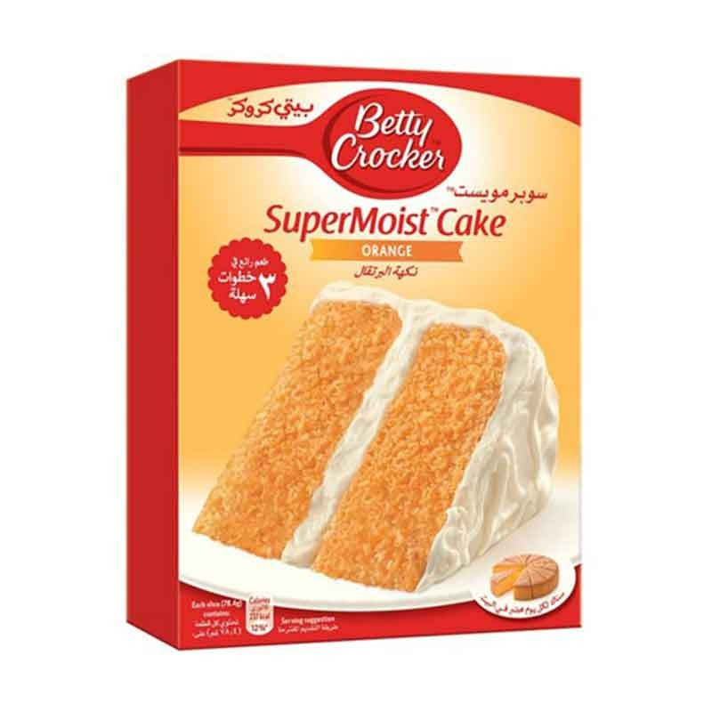 Betty Crocker Cake Mix Orange 500 gm