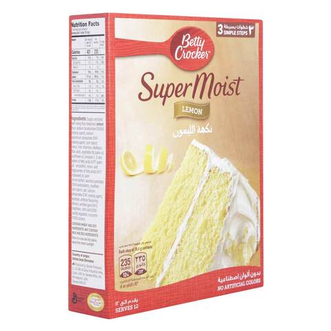 Betty Crocker Cake Mix Lemon 500gm