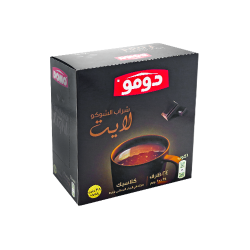 دومو شراب الشوكو لايت-داكن 10غم