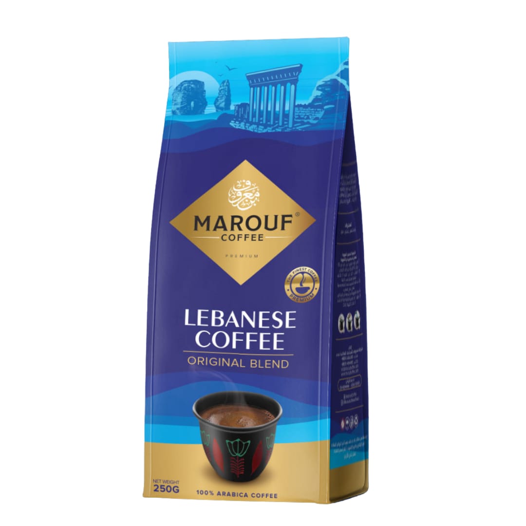 معروف قهوه لبنانيه 250 غم