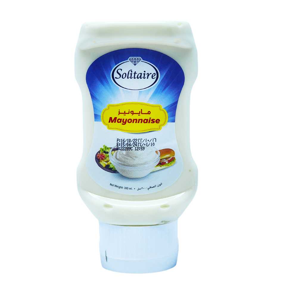 Squeeze mayonnaise solitaire 300gm