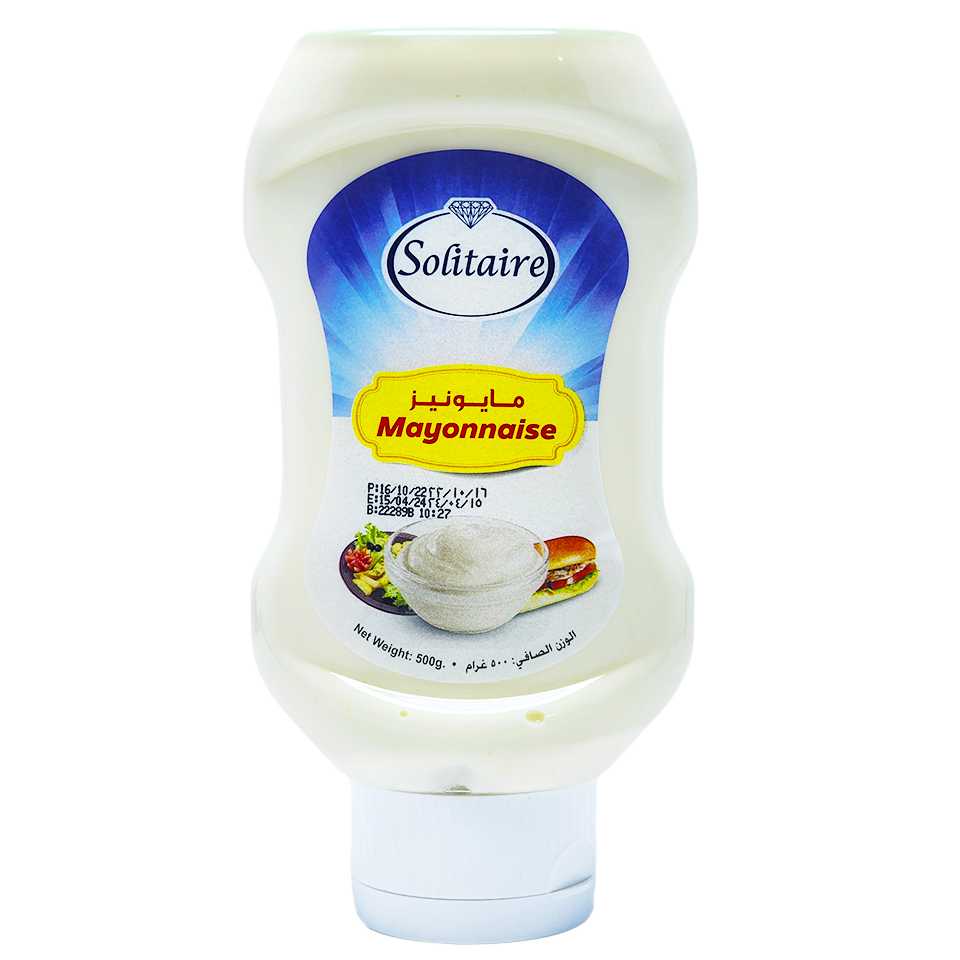 Squeeze mayonnaise solitaire 500 gm