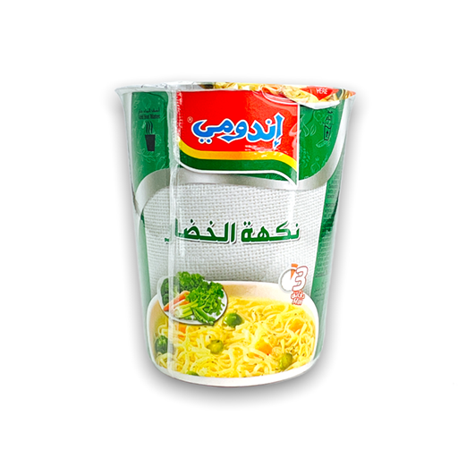 اندومي كاسات خضار