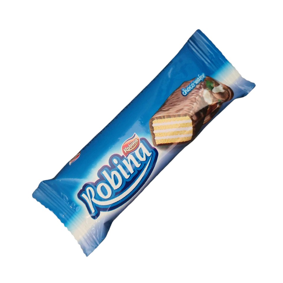 Robina Wafer Chocolate Dipped Coconut 16 gm