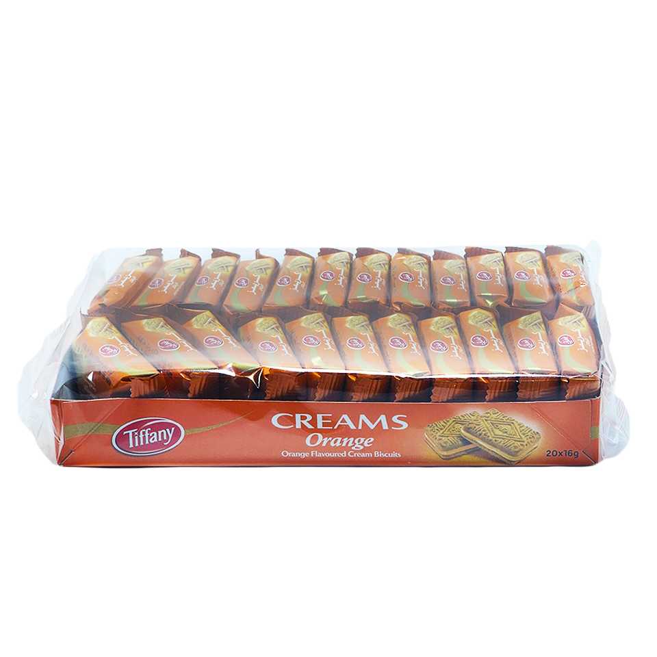 Tiffany Orange Cream Biscuits 16 g