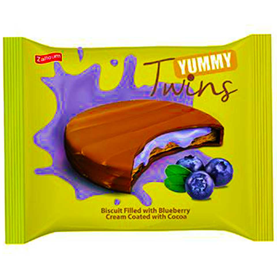 Yummy twins blueberry biscuits