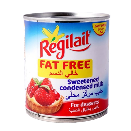 Regila condensed milk sweetened 397 g, low fat