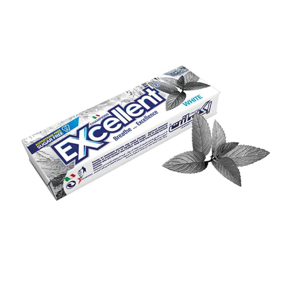 علكة اكسنلت ابيض