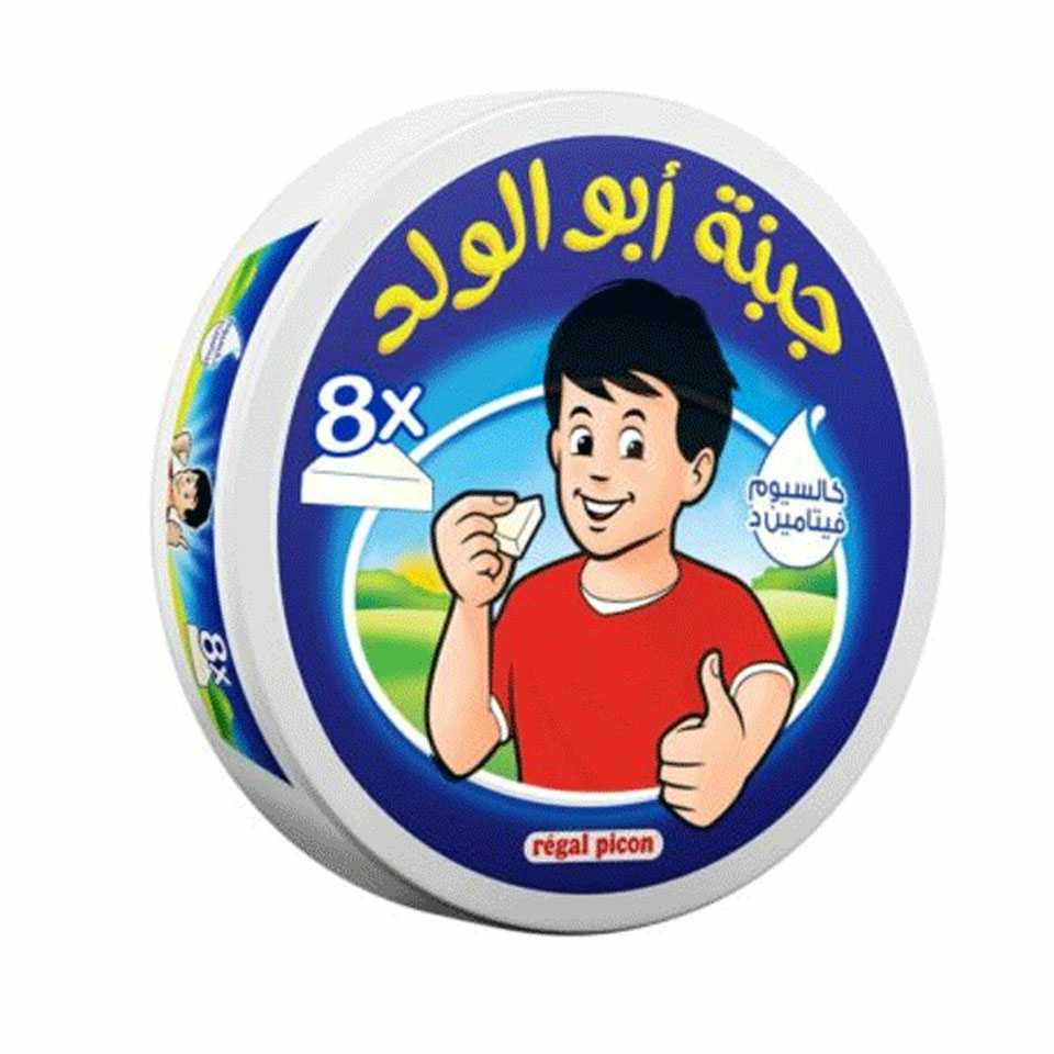 جبنه ابو الولد 8 قطع (عرض )