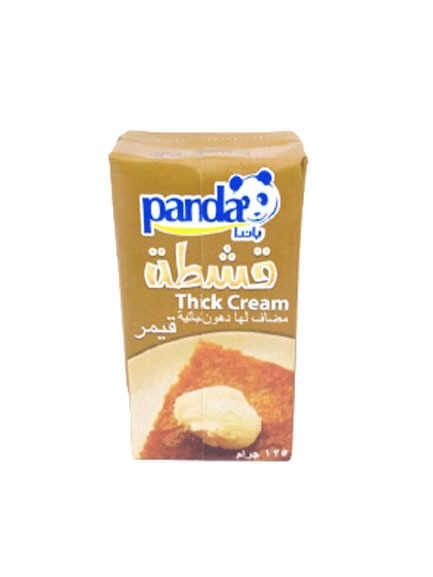 قشطة باندا باكيت 125غم