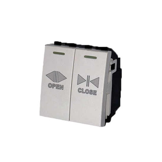 مفتاح اباجور مزدوج ابيض QVQ