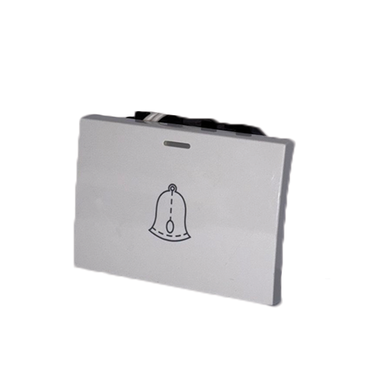 1 Gang 3M White Bell Switch QVQ