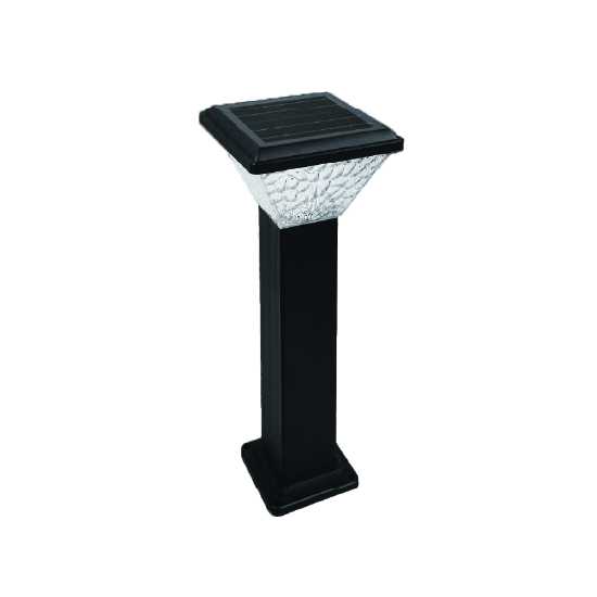 عامود انارة للحدائق طاقة شمسية بطول 60 سم