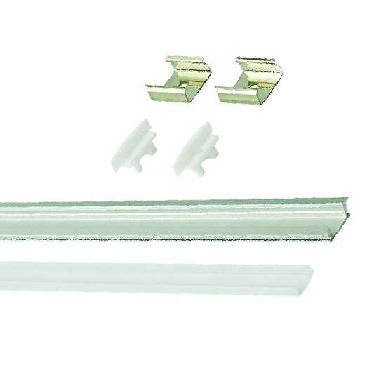 بروفايل المنيوم 35*50 ملم ظاهر سلفر فيترو