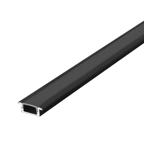 بروفايل المنيوم 17*7 ملم ظاهر اسود فيترو