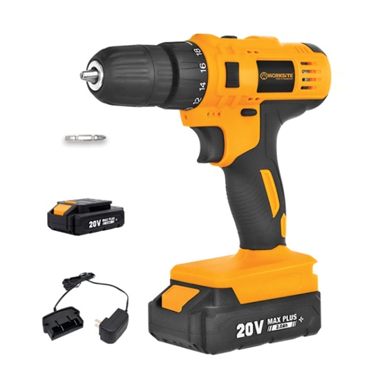 CD330-20L Work Site درل شحن 20 فولت مع بطاريتين