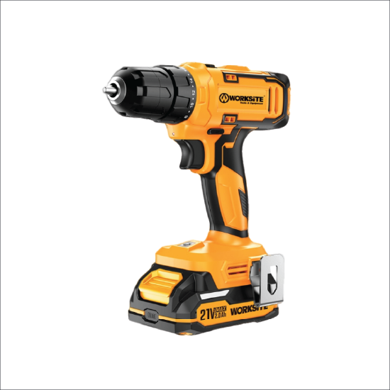 Worksite Drill cordless 21 V with one battary 30Nm CD332M