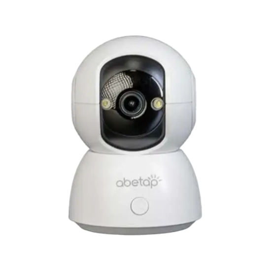 كاميرا داخلية واي فاي متحركة، تصوير ملون كامل بدقة 3 ميجابكسل، مزودة بزر اتصال.