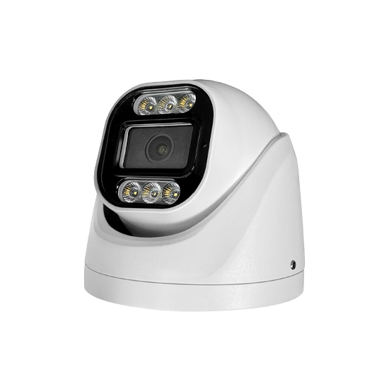 كاميرا داخلية IP مع POE، تصوير ملون كامل بدقة 8 ميجابكسل.