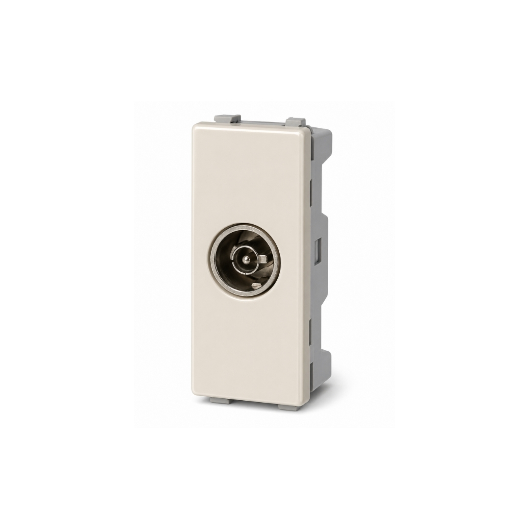 Beige Satellite Socket QVQ