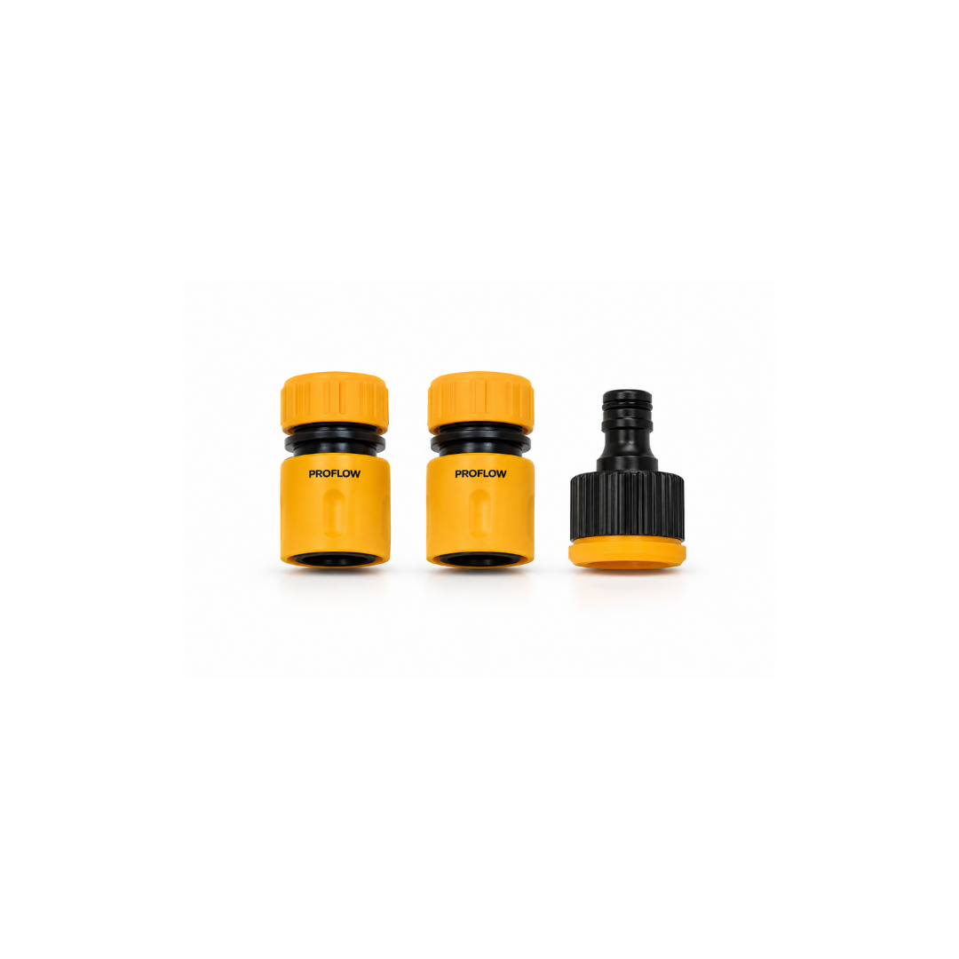 WTHC031 3PCS Hose Quick Connectors set 1/2 Inch