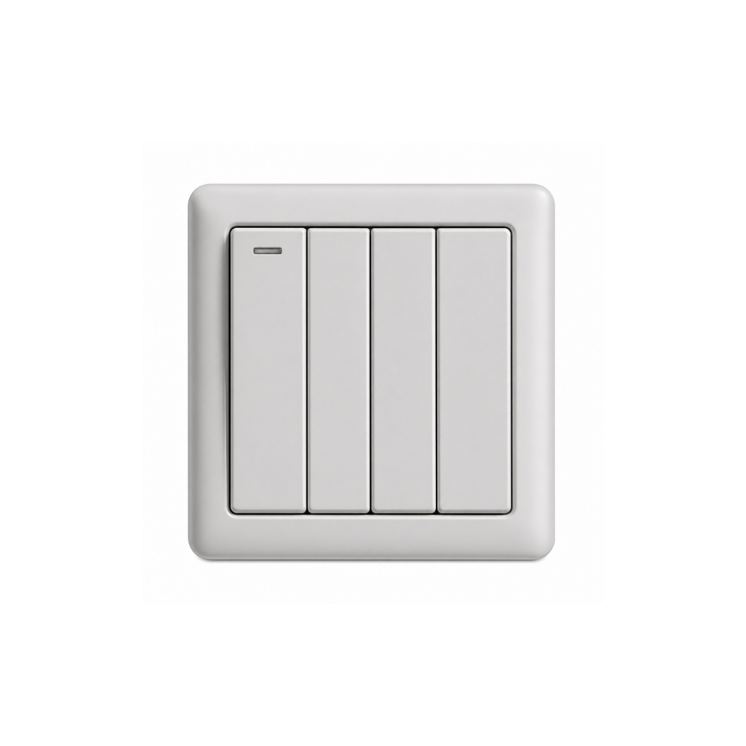 4 Gang 2 Way MK Rocker Switch QVQ