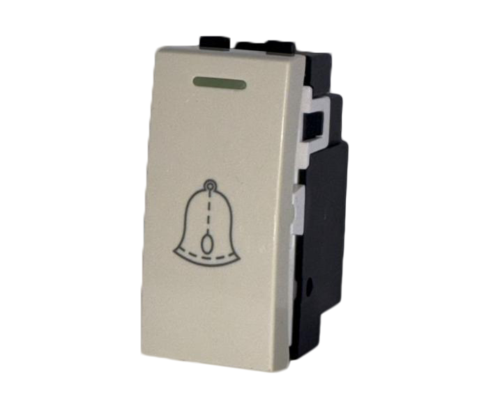 1 Gang Ivory Bell Switch QVQ