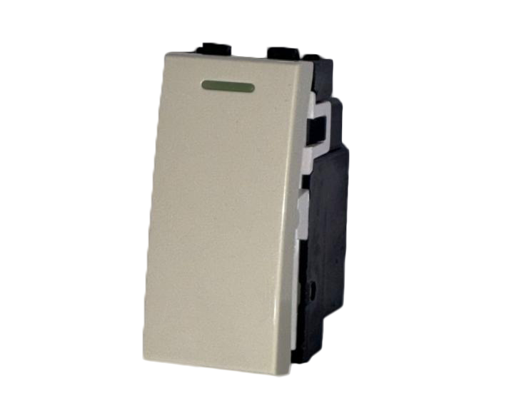 1 Gang Ivory Rocker Switch QVQ