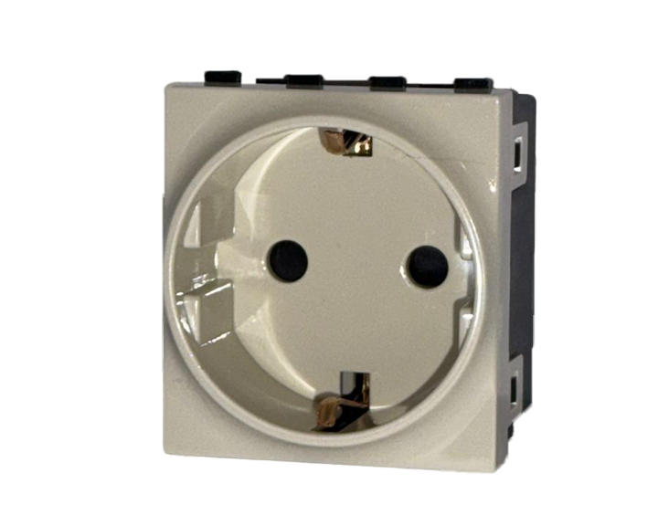 1 Gang Ivory Shuocko Socket QVQ
