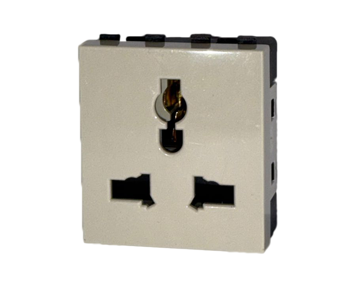 1 Gang Ivory Universal Socket QVQ