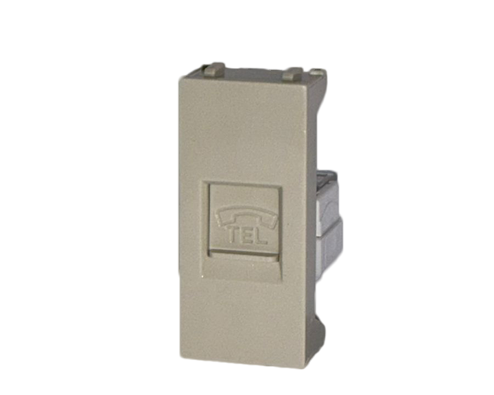 Ivory 4 lines TelePhone Outlet QVQ