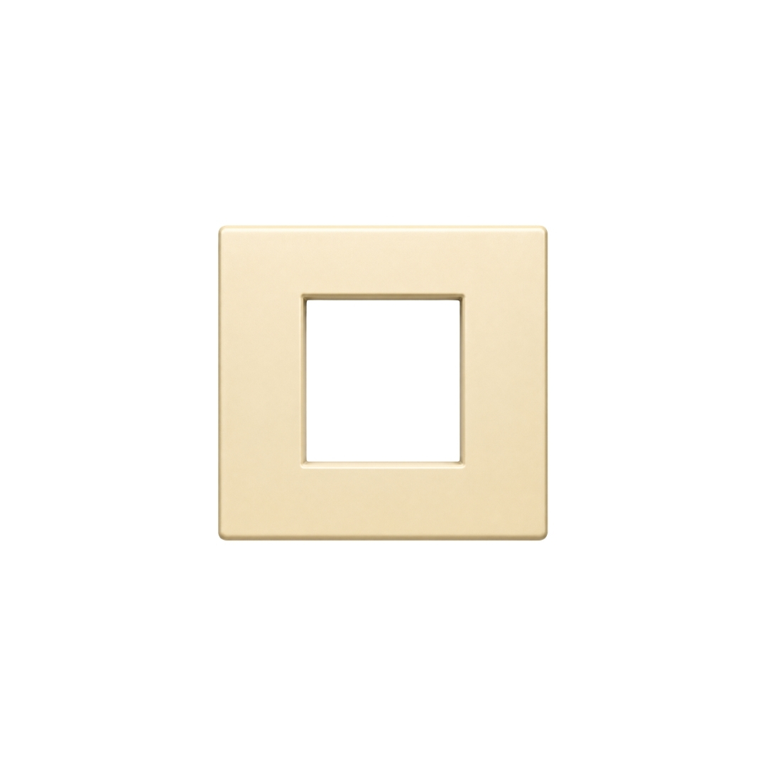 2M Ivory English System Square Cover QVQ