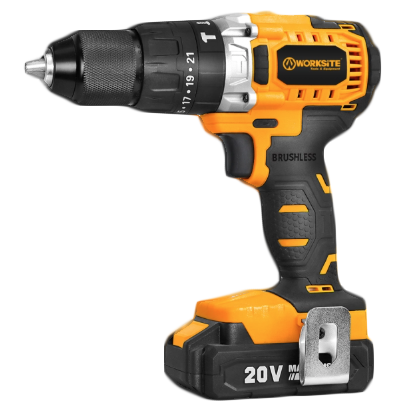 CD320H Work Site 20V Brushless Cordless Hammer drill with 2 Battery