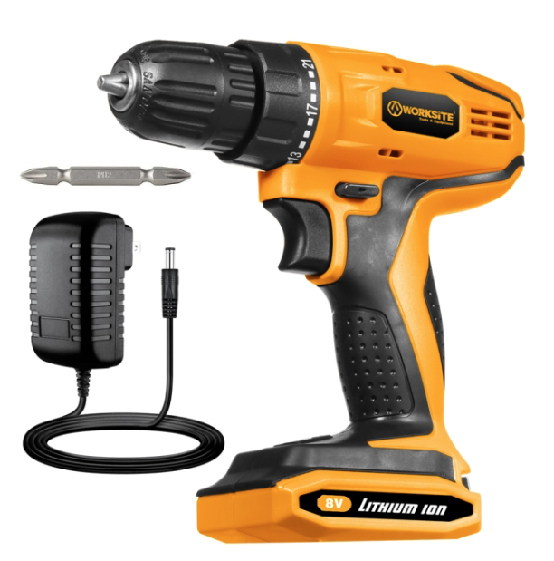 Worksite Cordless Drill 8.V CD325
