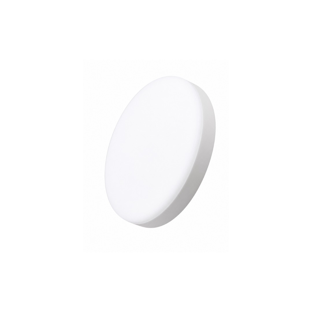 White Surface Led Plastic Panel Light 20W 20CM Vetro PN-20W-10000