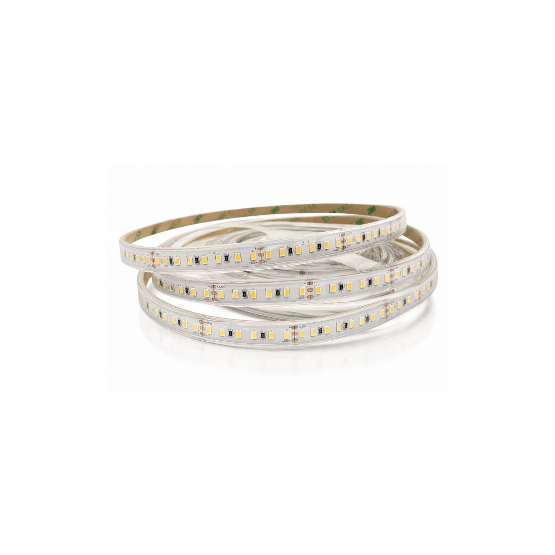 Warm white Strip Light 12V 10mm 120 Led Supervetro 13924