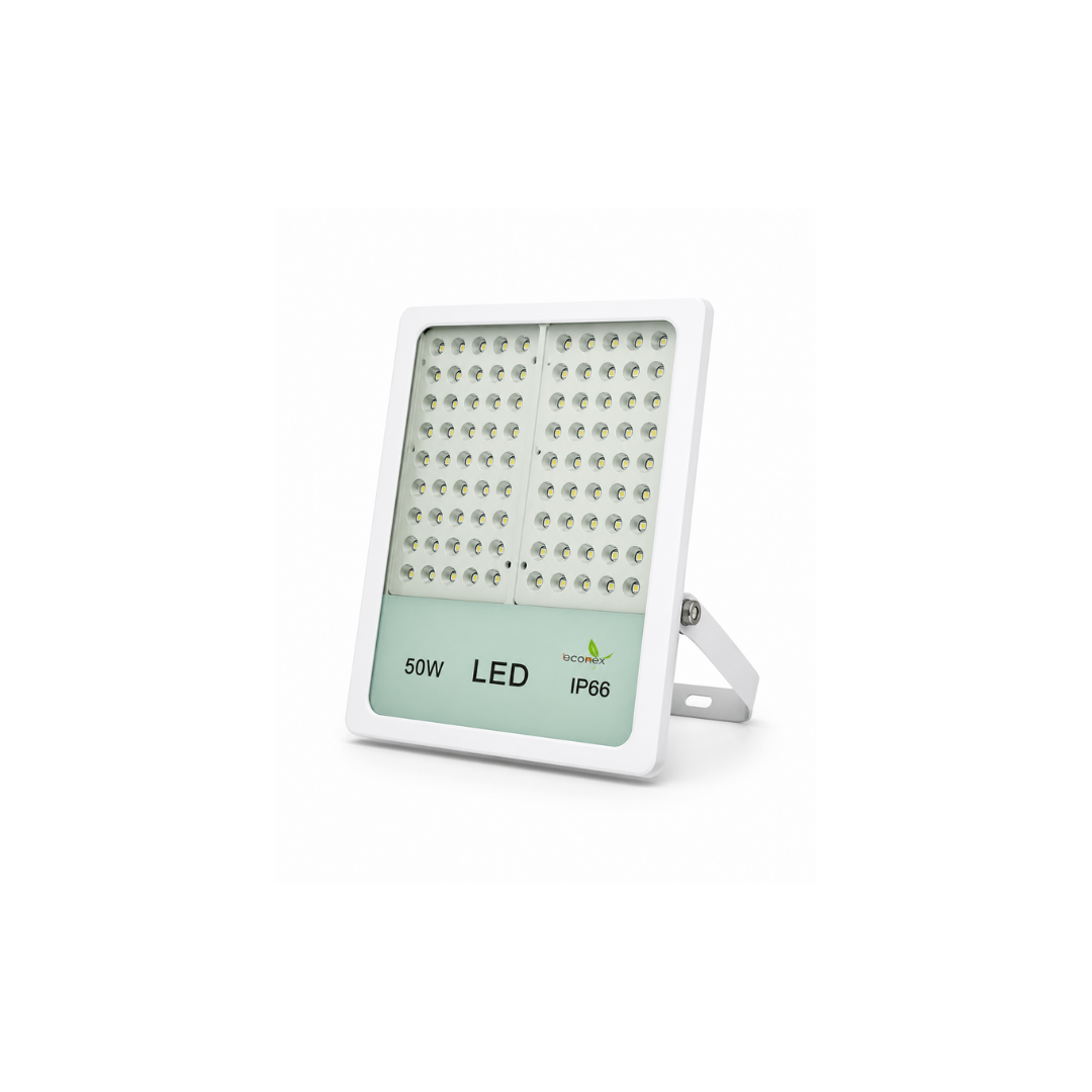 Crystal Led Flood light white150W SuperVetro 230605