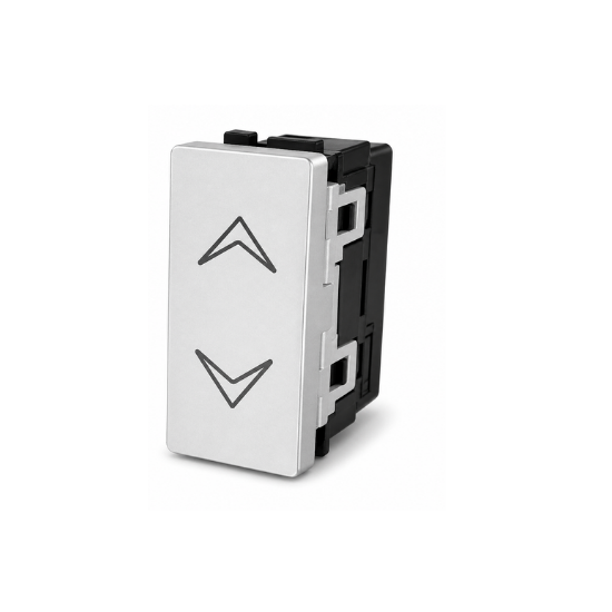1 Gang White Shutter Switch QVQ