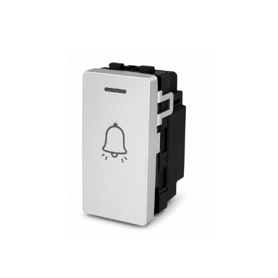 1 Gang White Bell Switch QVQ