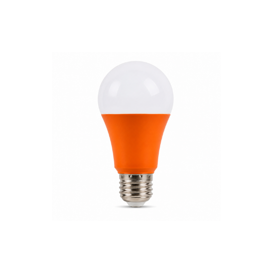 Red Led Bulb 9 watt Vetro 24120