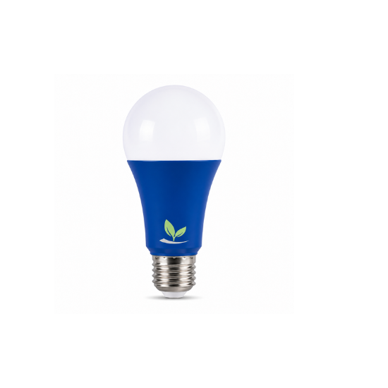 Blue Led Bulb 9 watt Vetro 24125