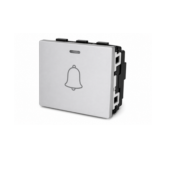 1 Gang 3M White Bell Switch QVQ
