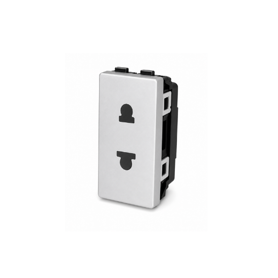 1 Gang White Socket QVQ