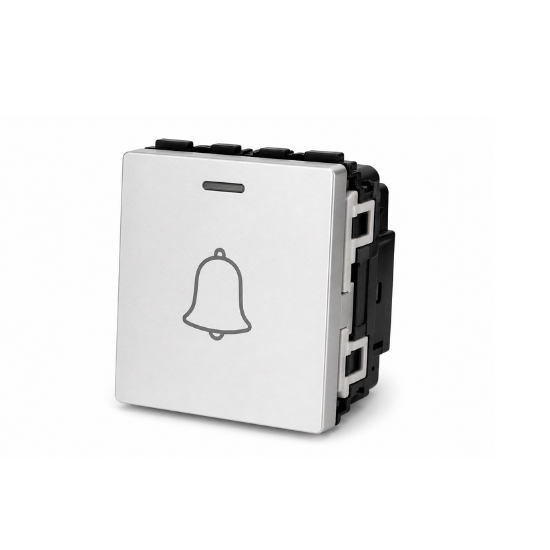 1 Gang 2M White Bell Switch QVQ