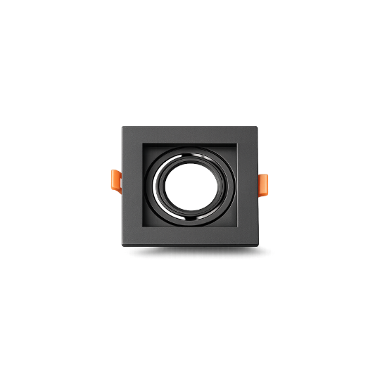 VE-0039 Single black metal spot frame 10*10*4.5cm