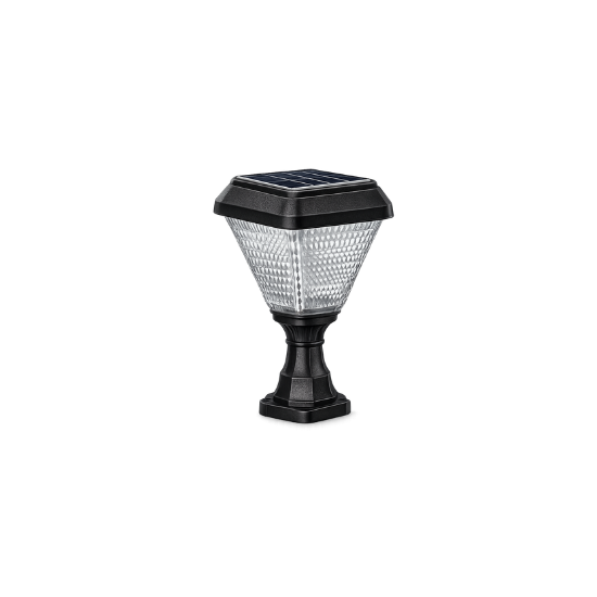 Led solar lantern for gardens vetro VE-0066
