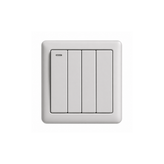 1 Gang 4M MK Rocker Switch QVQ