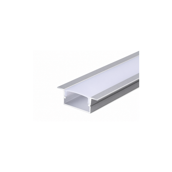 Profiles Aluminum trimless recess 10*20 mm Vetro VE-PR0047